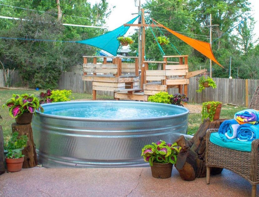 8ft SE Stock Tank Pool