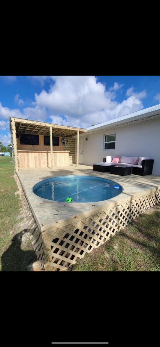 8ft SE Stock Tank Pool